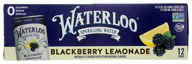 SPARKLING WATER WATERLOO BLK LMNADE    '819215021423