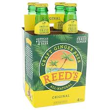 SODA REEDS GINGER BREW ORIGINAL 4/PK  4/12 OZ  '8274111118