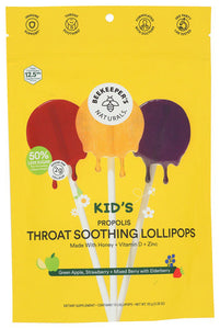 THROAT POPS BEEKEEPER'S NATURALS   '834706000435