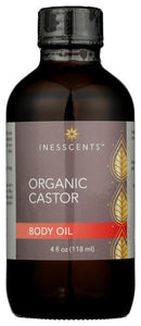 CASTOR OIL INESSCENTS ORGANIC 4OZ   '835240002619