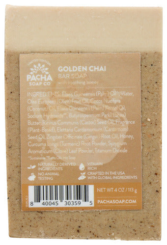BAR SOAP PACHA GOLDEN CHAI   '840045303595