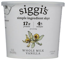 YOGURT SIGGI WHOLE VAN 24oz    '840290700132