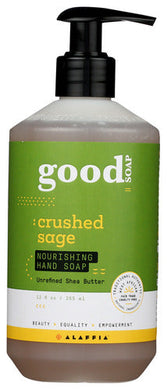 GOOD SOAP HAND SOAP, CRUSHED SAGE  '841320105880