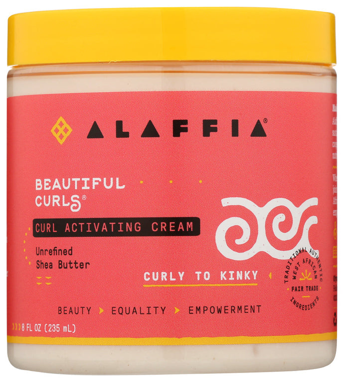 CURL ACT CREAM ALAFFIA 8 OZ   '841320106023