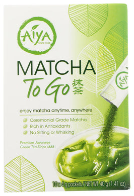 TEA AIYA MATCHA TO GO   '846670000885