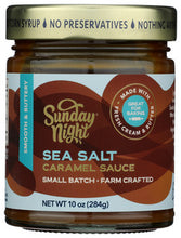CARAMEL SAUCE SUNDAY NIGHT SEA SALT    '850028070284