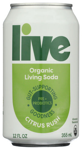 KOMBUCHA LIVE SODA CITRUS RUSH   '850029903796