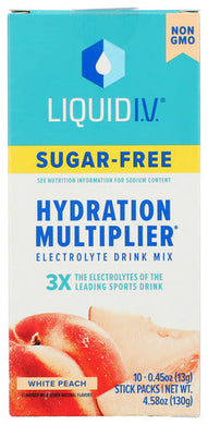 LIQUID IV SUGAR FREE PEACH   '850039286681