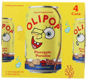 SODA OLIPOP PINEAPPLE PARADISE    '850062639317
