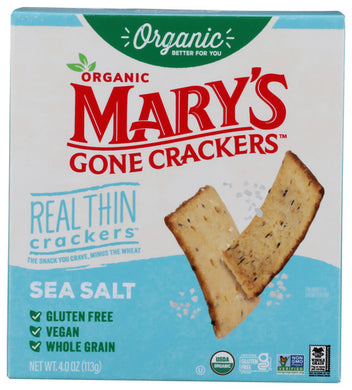 CRACKER MARY'S REAL THIN SEA SALT  '850064476156