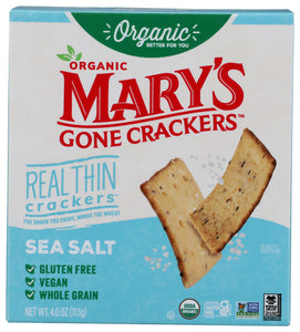 CRACKER MARY'S REAL THIN SEA SALT  '850064476156