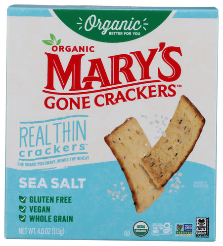 CRACKER MARY'S REAL THIN SEA SALT  '850064476156