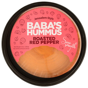HUMMUS BABAS ROASTED RED PEPPER   '851510008044