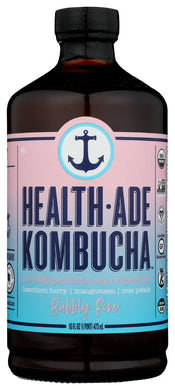 KOMBUCHA HEALTH-ADE ROSE ORGANIC 16 OZ 851861006065