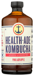 KOMBUCHA HEALTH-ADE PINK LADY APPLE ORGANIC 16 OZ '851861006126