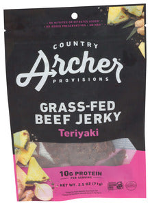 JERKY ARCHER BEEF TERIYAKI  '853016002687