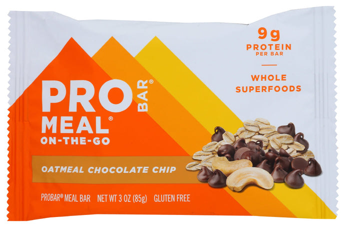 BAR PROBAR MEAL OAT CHOC CHIP   3 OZ  '853152006167