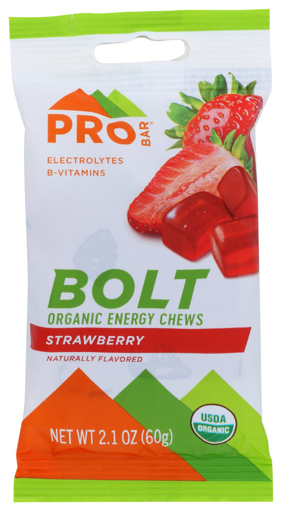 CHEW PROBAR BOLT STRAWBERRY   2.1 OZ  '853152100506