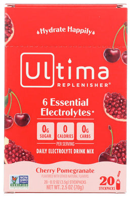 ELECTROLYTE POWDER ULTIMA 20PK CHER  '853218000214