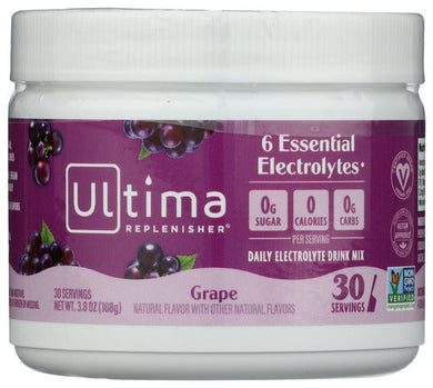 ELECTROLYTE POWDER GRAPE ULTIMA   '853218000825