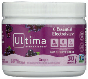 ELECTROLYTE POWDER GRAPE ULTIMA   '853218000825