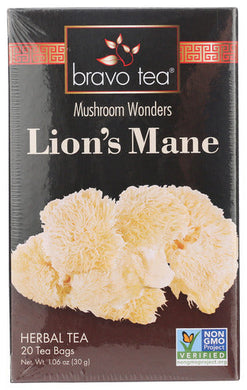 TEA BRAVO LION'S MANE MUSHROOM 855533005714