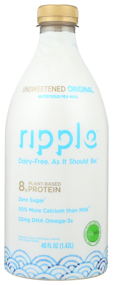 DAIRY FREE MILK RIPPLE UNSWEETENED   48 OZ  '855643006045