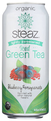 BEV TEA STEAZ GRN BLUE POM  '856820160055