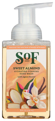 SOF HYDRATING FOAMING HAND WASH SOUTH OF FRANCE FOAMING HAND WASH, ALMOND GOURMANDE, 8 OZ. '856885201939