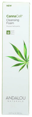 ANDALOU NATURALS - CANNACELL CLEANSING FOAM - 5.5 FLUID OUNCE  '856932007101