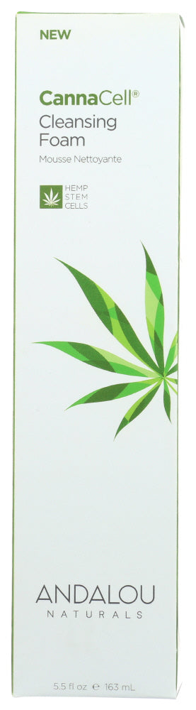 ANDALOU NATURALS - CANNACELL CLEANSING FOAM - 5.5 FLUID OUNCE  '856932007101
