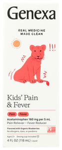 KIDS PAIN AND FEVER GENEXA LIQUID   '857630006878