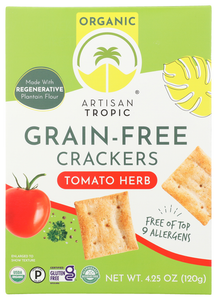 CRACKER ARTISAN TOMATO HERB  '858551007395