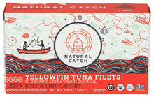TUNA NAT CATCH YELLOW FILETS OLV OI  '860011175056