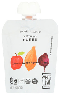 BABY FOOD WHITE LEAF APPLE SW POTAT   '860206002204