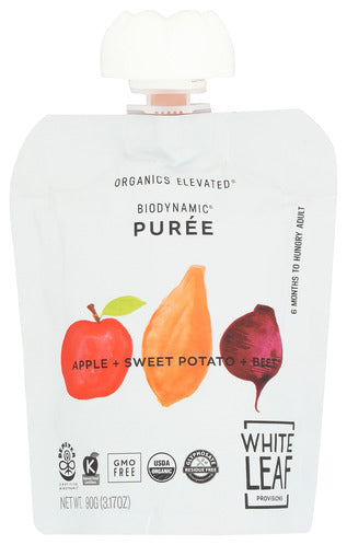 ORGANIC REGENERATIVELY FARMED PUREE - APPLE, SWEET POTATO & BEET  '860206002204