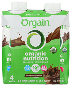 SHAKE ORGAIN NUTRITIONAL CHOCOLATE   '860547000051