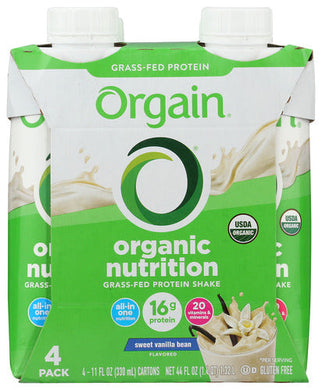 NUTRITIONAL SHAKE ORGAIN VANILLA   '860547000068