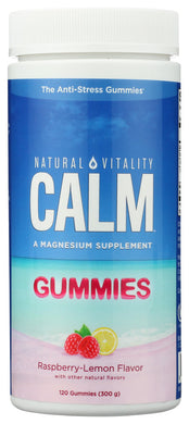 CALM GUMMIES NATURAL VITALITY RASP 875534002406