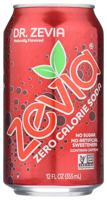 SODA ZEVIA DR ZEVIA 6/12 OZ '894773001155