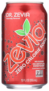 SODA ZEVIA DR ZEVIA 6/12 OZ '894773001155