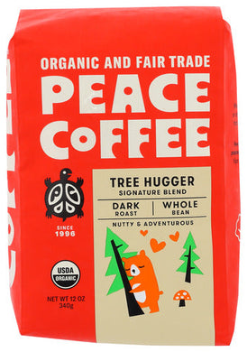 PKG COFFEE PEACE TREE HUGGER 12oz   '895431000992