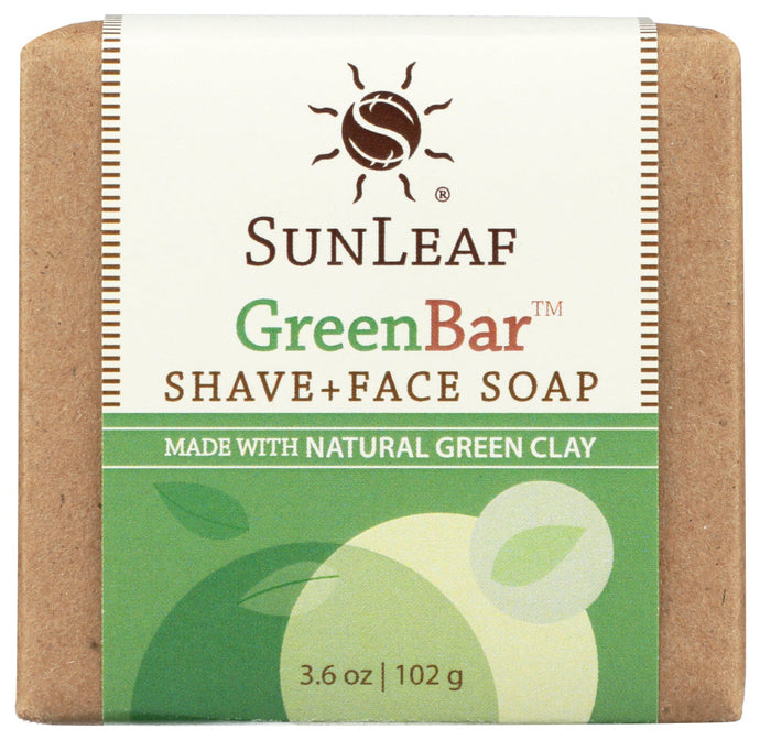 GREENBAR SUNLEAF SHAVE + FACE   3.6OZ  '896993002332