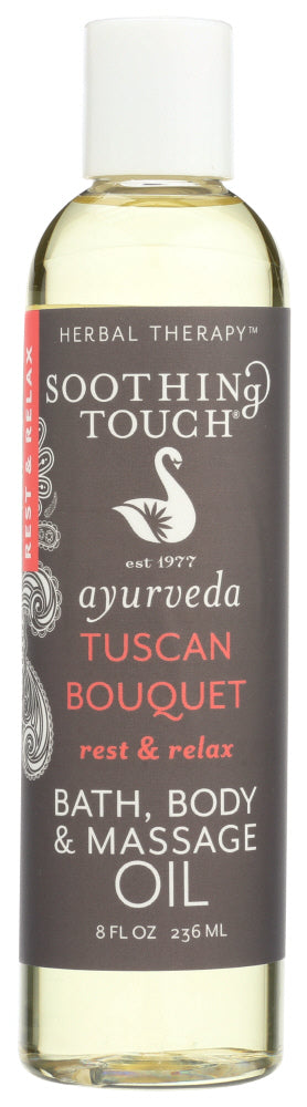TUSCAN BOUQUET BATH, BODY & MASSAGE OIL SOOTHING TOUCH HERBAL THERAPY TUSCAN BOUQUET BATH, BODY & MASSAGE OIL, 8 FL. OZ. '897799001062