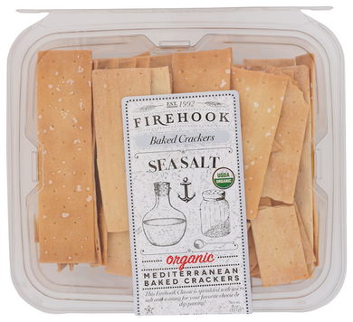 CRACKERS FIREHOOK SEA SALT 8OZ  '899055000635