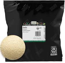 BULK GARLIC GRANULES ORGANIC  PER/OZ  '557