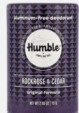 DEODORANT HUMBLE 2.5OZ ROCK CEDAR  '810074861861