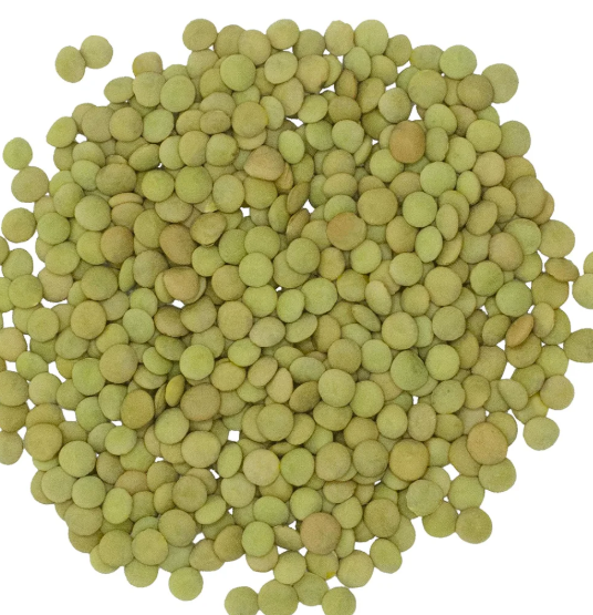 BULK LENTILS GREEN ORG  '906
