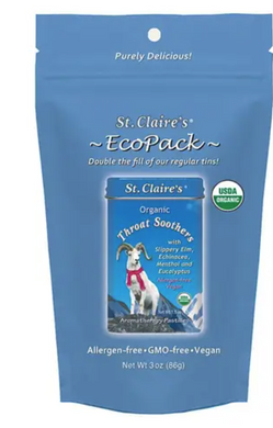 THROAT SOOTHERS ST CLAIRES ECOPACK  '780001000352