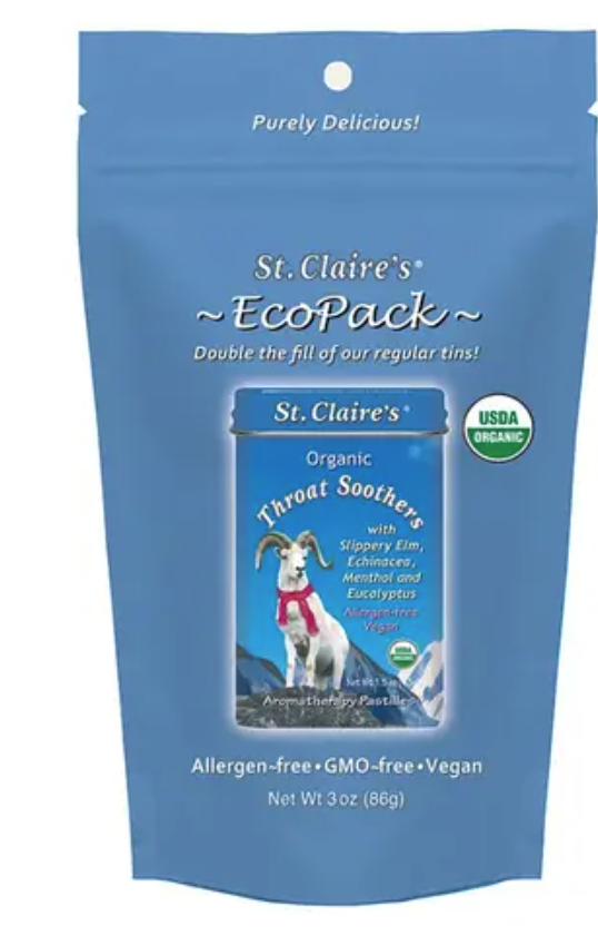 THROAT SOOTHERS ST CLAIRES ECOPACK  '780001000352